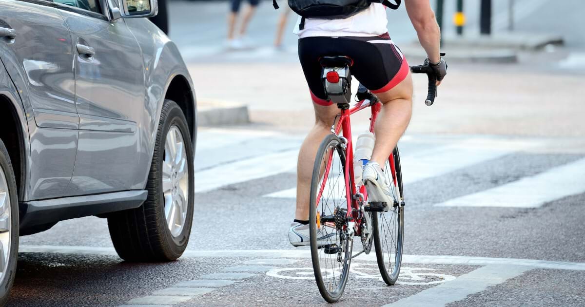 do you have to cycle on the road